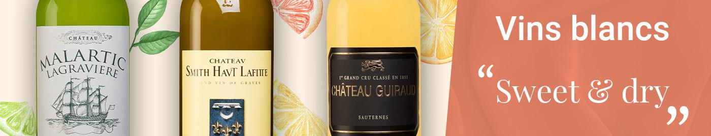 Grands vins blancs à prix frais