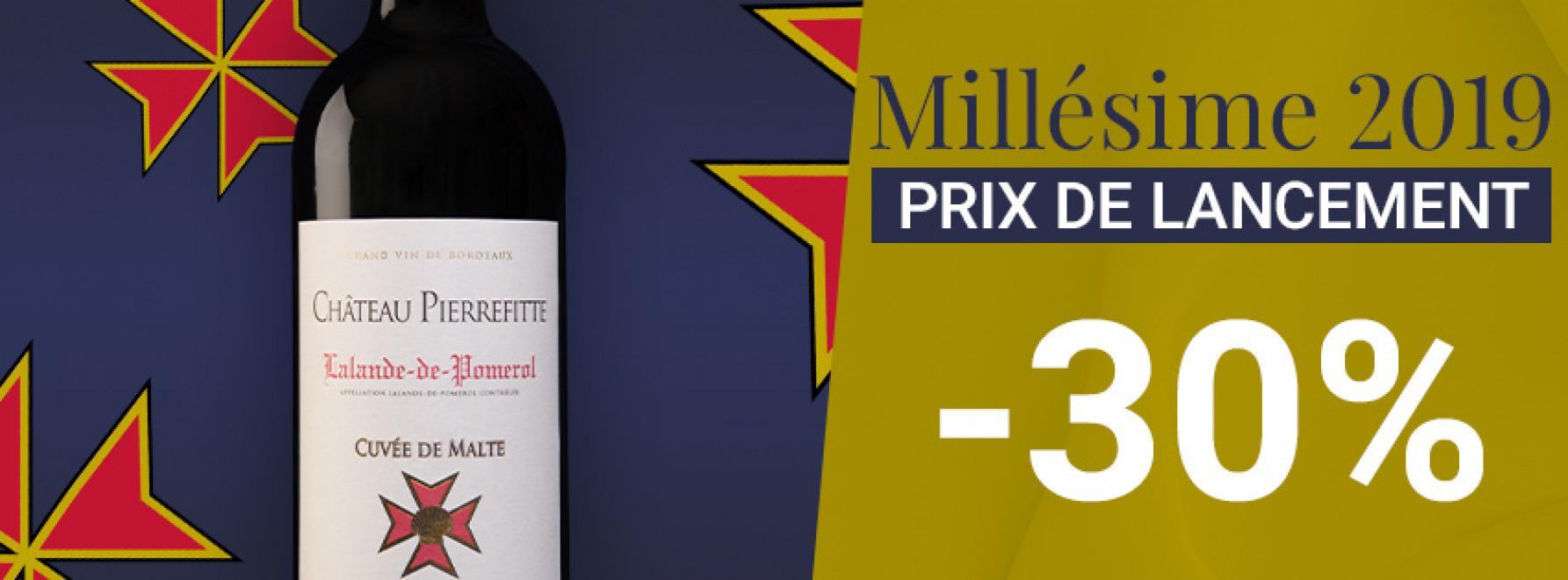 Nouveauté : Ch. Pierrefitte Cuvée de Malte 2019