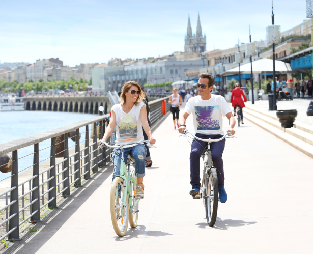 Découvrir la ville en vélo