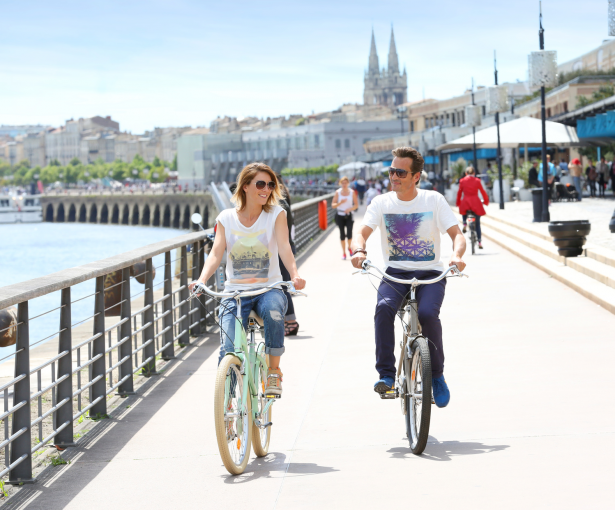 Découvrir la ville en vélo