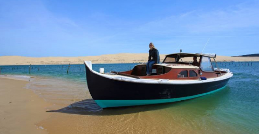Location de bateaux à moteur et voiliers sur le Bassin d'Arcachon