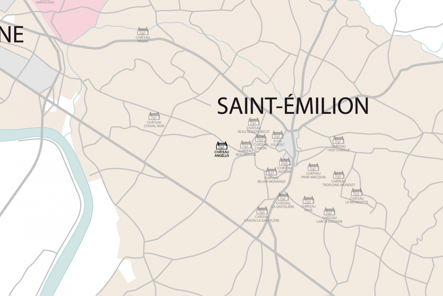Carte Château Angélus