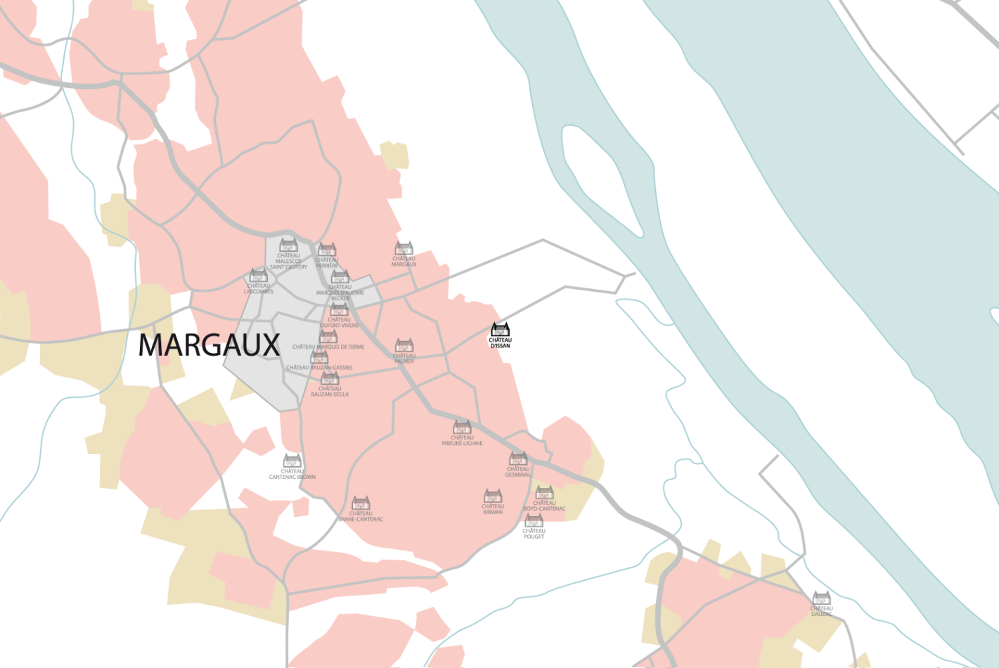 Carte Château d´Issan