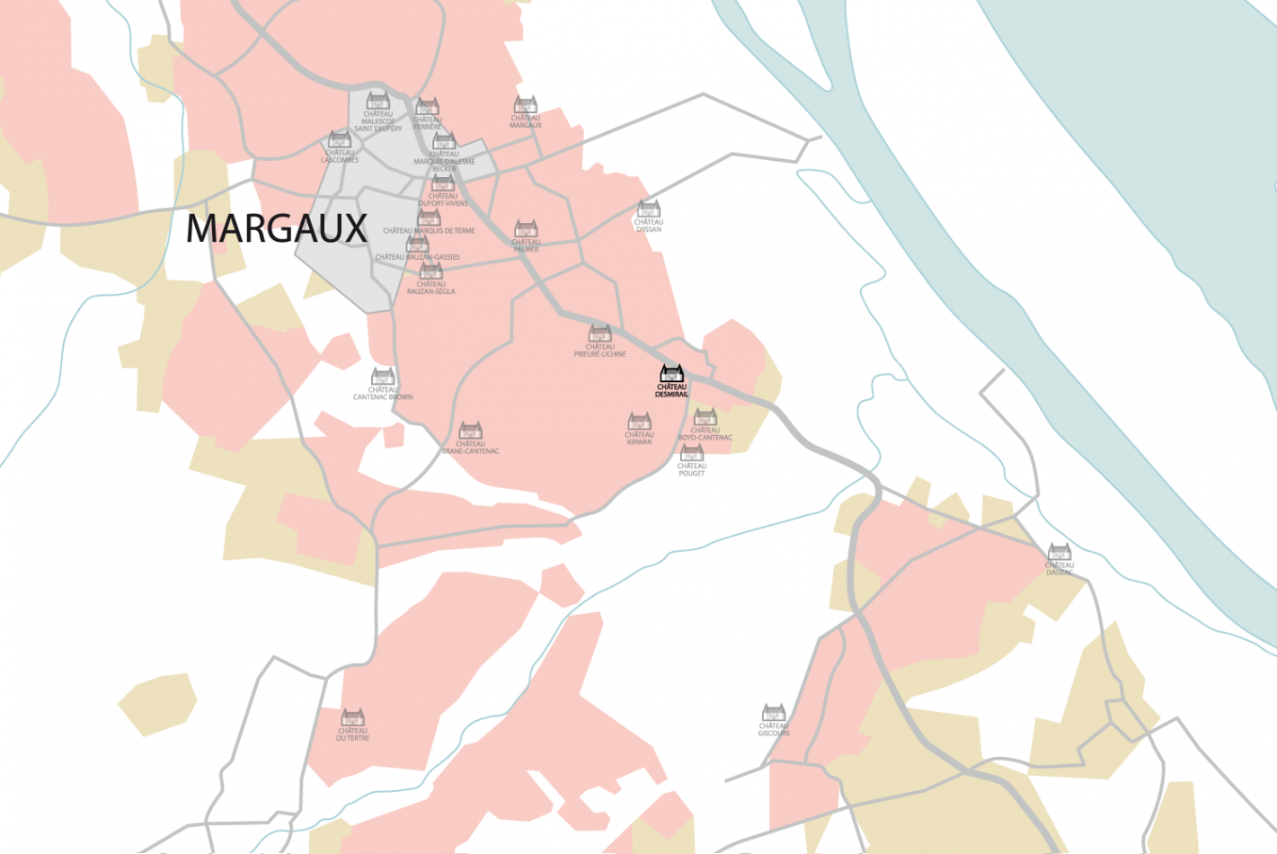 Carte Château Kirwan