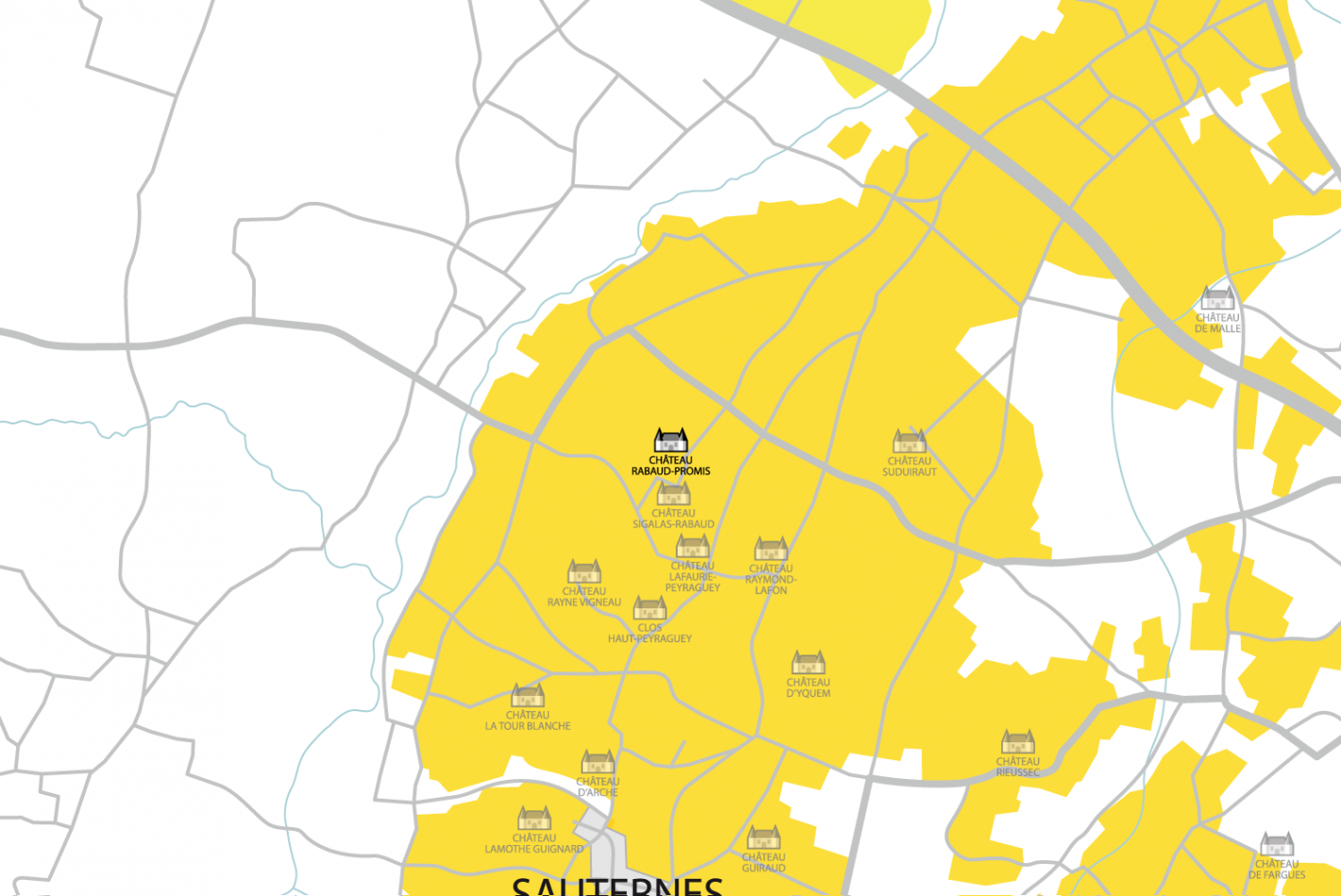 Carte Château Rabaud-Promis