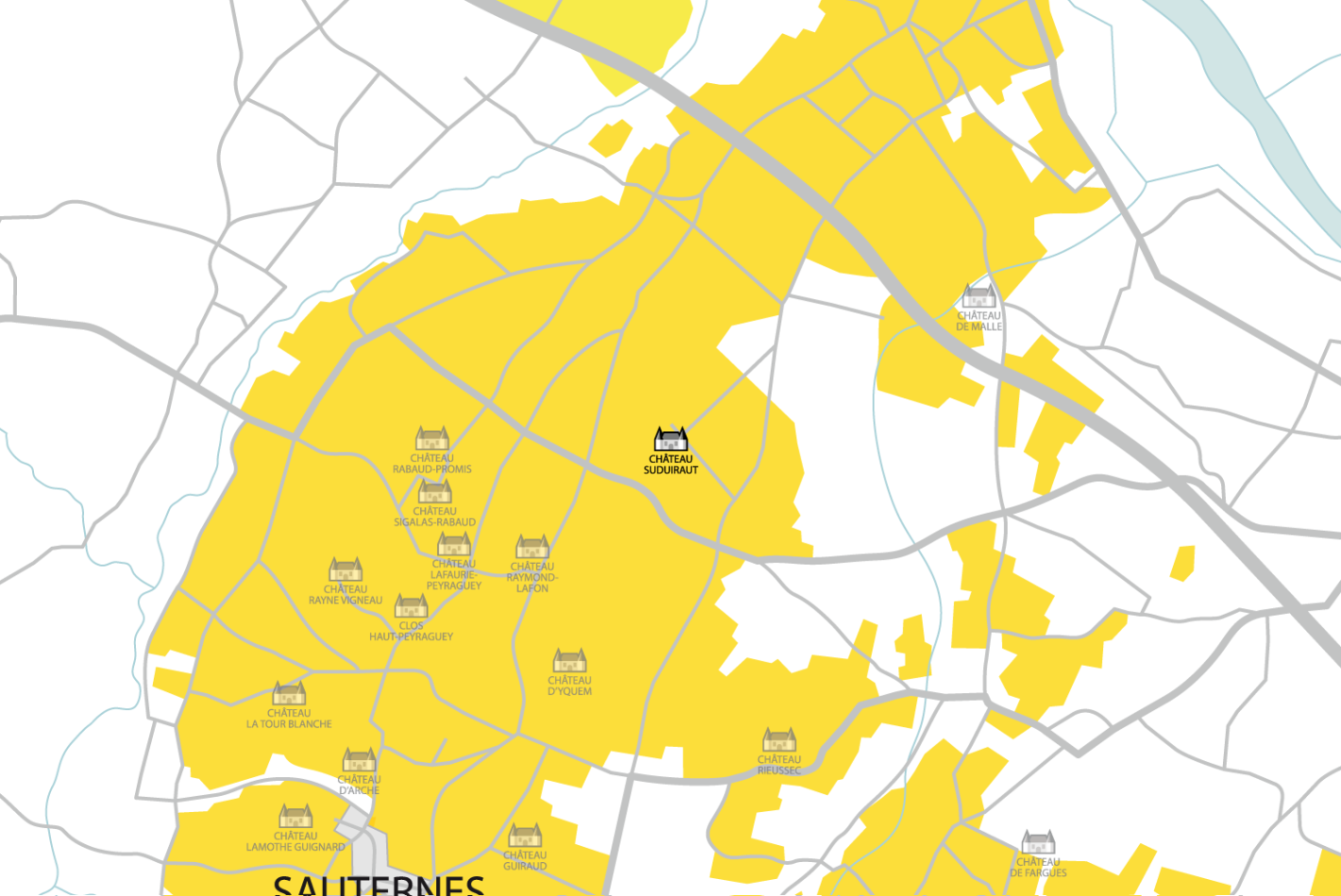 Carte Château Suduiraut