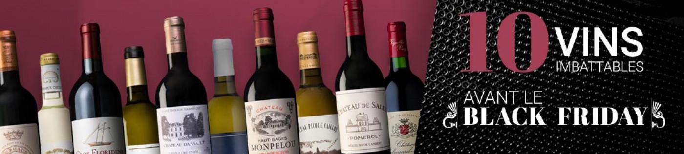 10 vins à prix imbattable