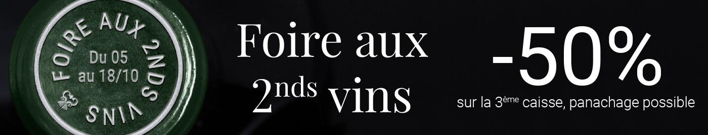 Foire aux 2nds vins : -50% sur la 3ème caisse