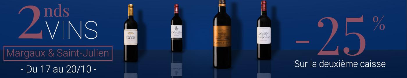 2nds vins - Margaux & Saint-Julien