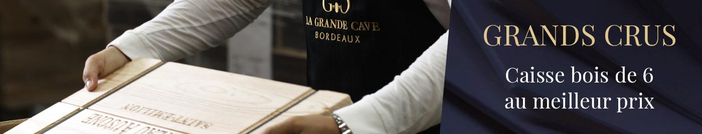 Caisses bois de 6 bouteilles au meilleur prix
