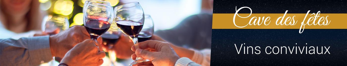 Cave des Fêtes 2020 : Vins rouges conviviaux
