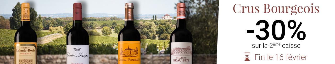 Crus Bourgeois -30% sur la 2ème caisse