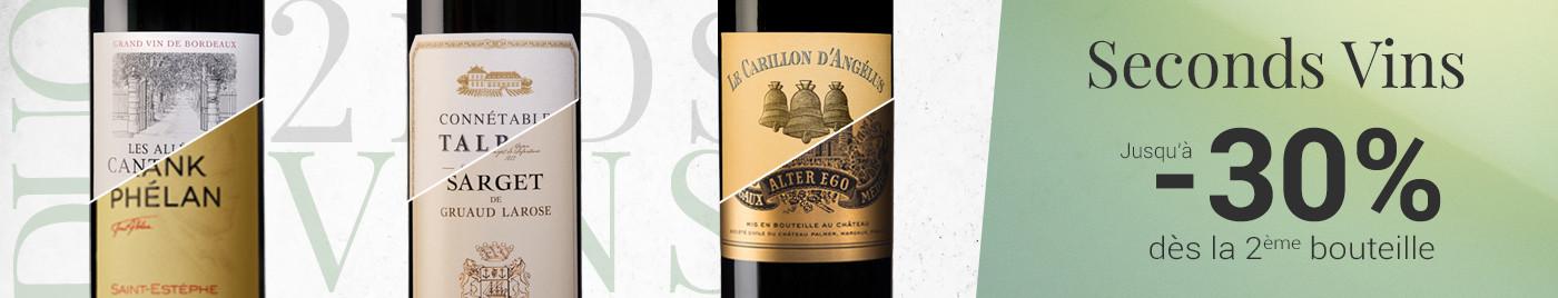 Duo de 2nds vins jusqu'à -30%