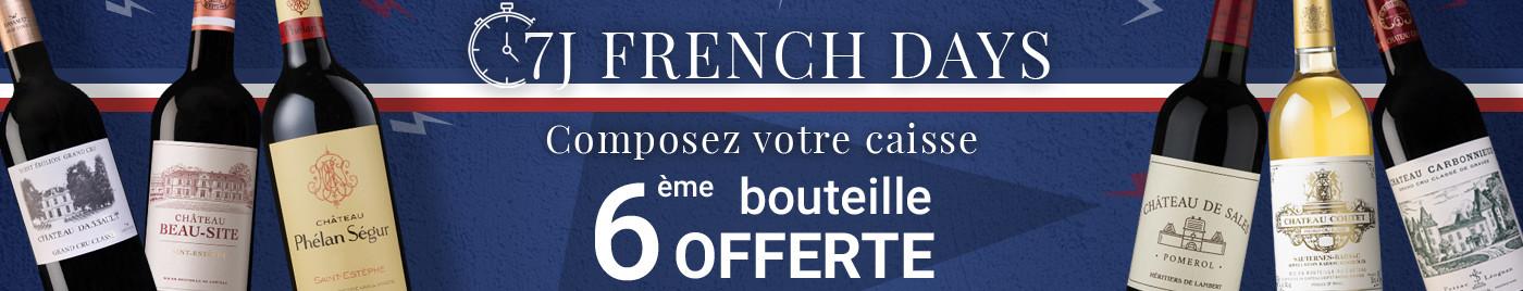 FD sélection 25€ à 50€ | Composez votre carton de 6 bouteille = 6ème OFFERTE