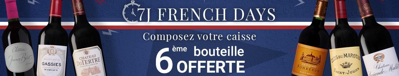 FD sélection millésimes décalés prêts à déguster | Composez votre carton de 6 bouteille = 6ème OFFERTE