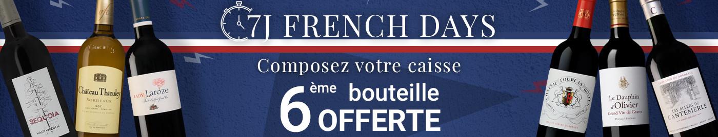 FD sélection vins à -25€ | Composez votre carton de 6 bouteille = 6ème OFFERTE