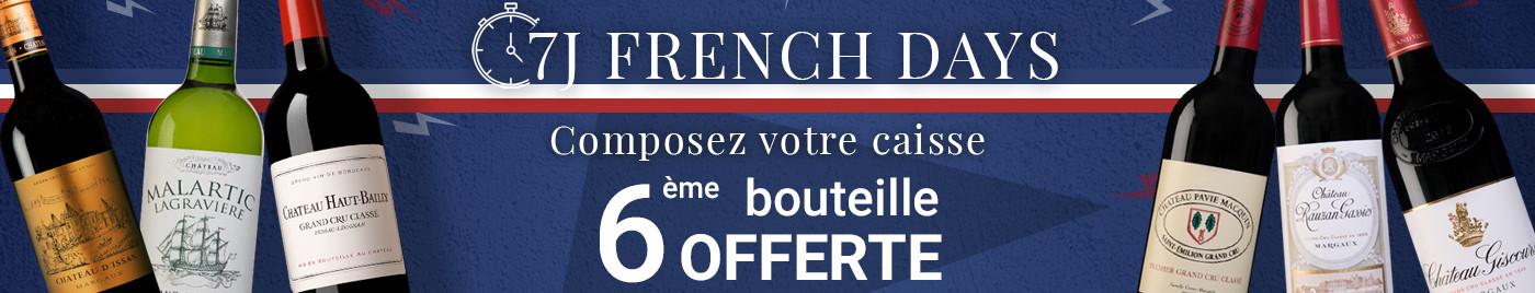 FD sélection vins à +50€ | Composez votre carton de 6 bouteille = 6ème OFFERTE