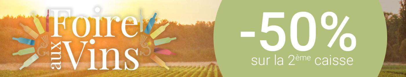 Foire aux Vins 2018 - 50%