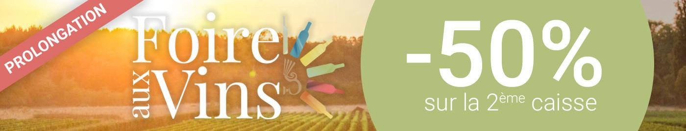 Foire aux Vins 2018 - 50% - Prolongation