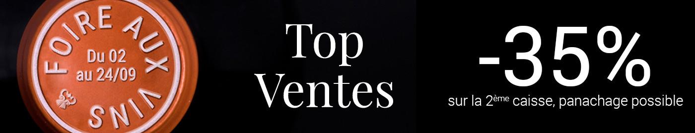Foire aux Vins 2020 : Top ventes à -35%