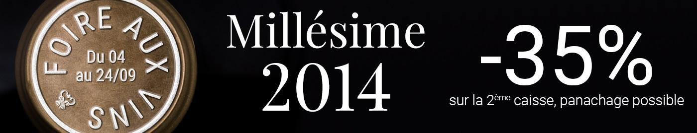 Foire aux Vins d'Automne 2019 - Spéciale millésime 2014