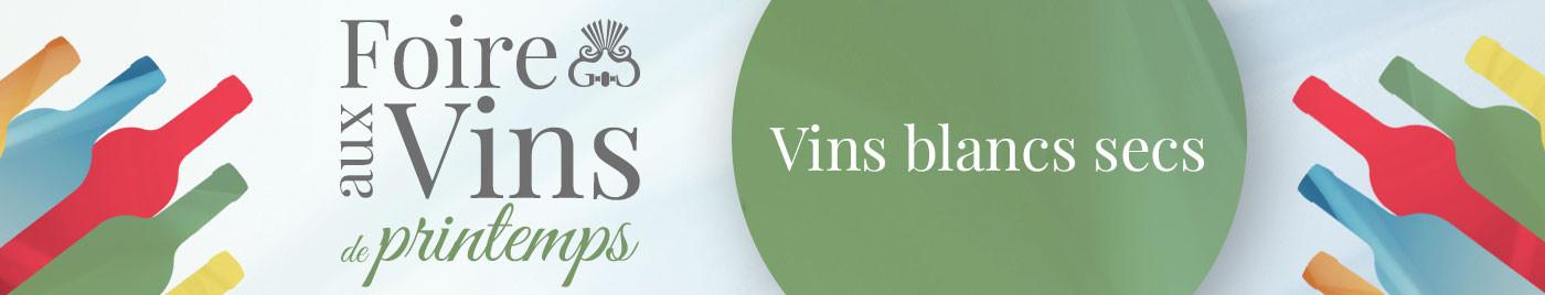 Foire aux Vins de Printemps 2021 | Vins blancs secs