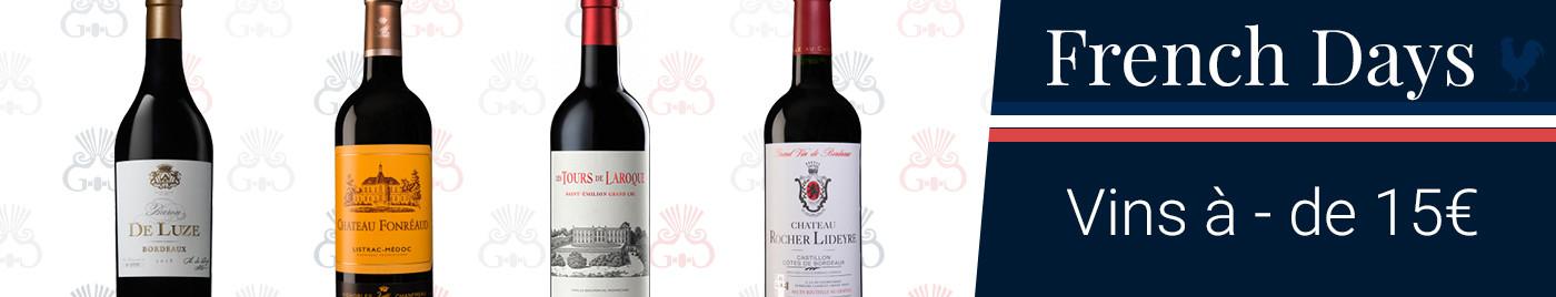 French Days | - de 15€ la bouteille