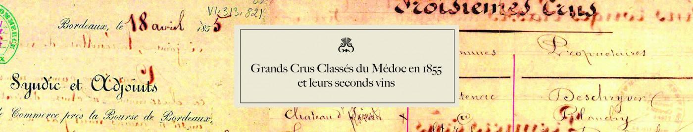Grands Crus Classés 1855 et leurs seconds vins
