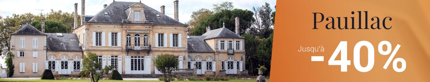 Grands Vins de Pauillac jusqu'à -40%
