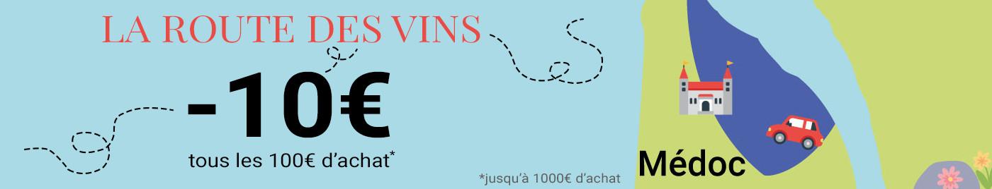 La route des vins ---> direction le Médoc