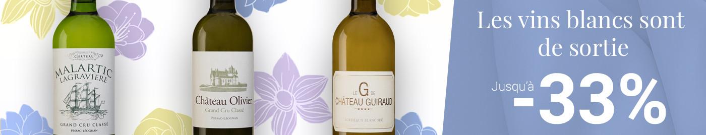 Les vins blancs sont de sortie