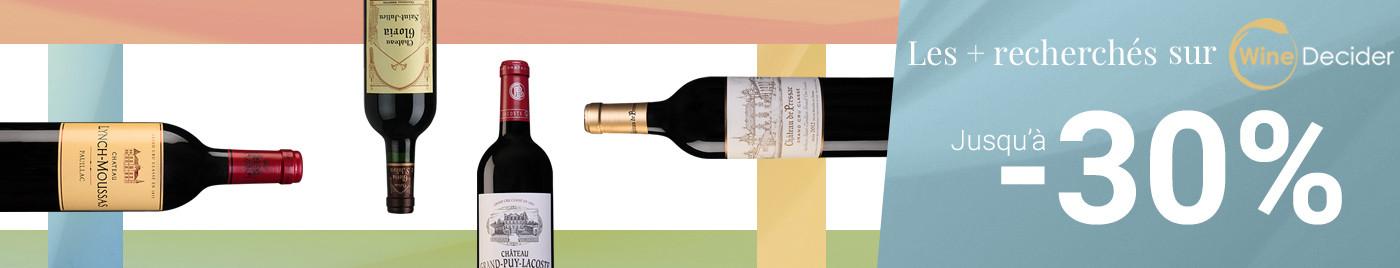 Les vins les + recherchés sur WineDecider