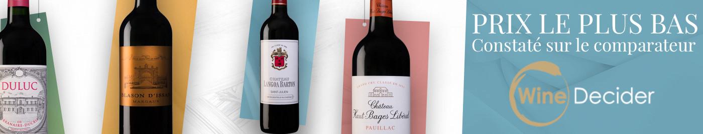 Meilleur prix selon WineDecider - Sélection août 2020