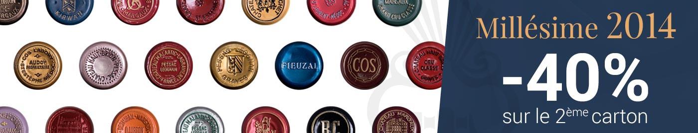 Millésime 2014 = 2ème carton à -40% !