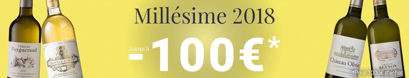 Millésime 2018 : vin blanc sec et Sauternes