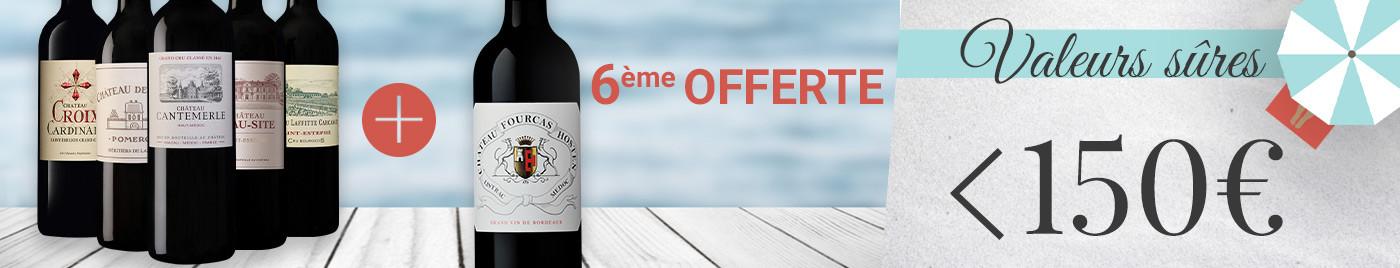 Panachez les 6 bouteilles de cette sélection "valeurs sûres" ➡️ - de 150€ grâce à la 6ème offerte