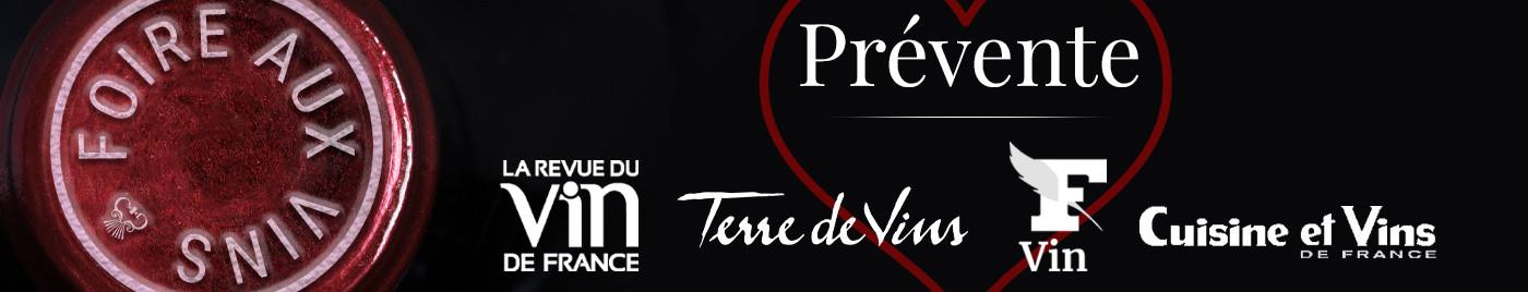 Prévente | Foire aux Vins d'automne 2021 | "Coups de cœur de la presse"