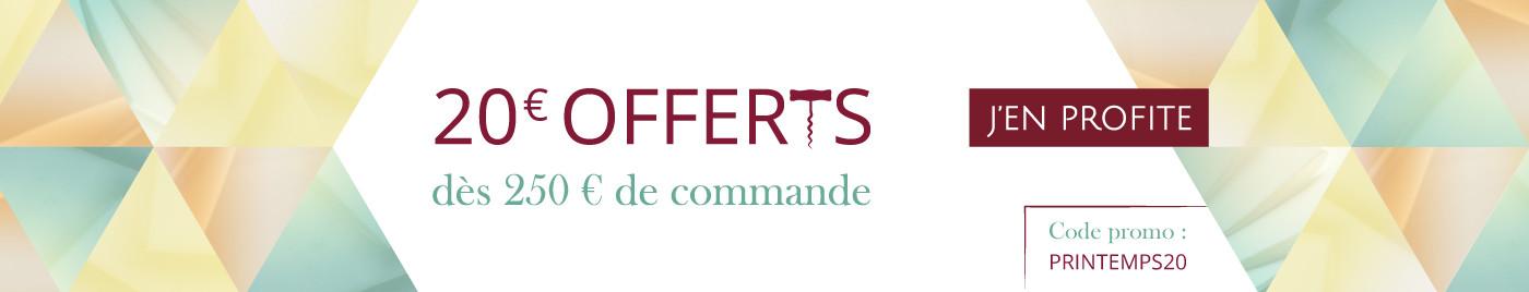 Printemps 20 € Offerts