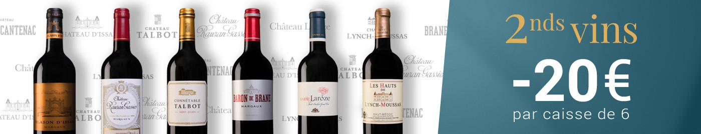 Seconds vins -20€ par 6