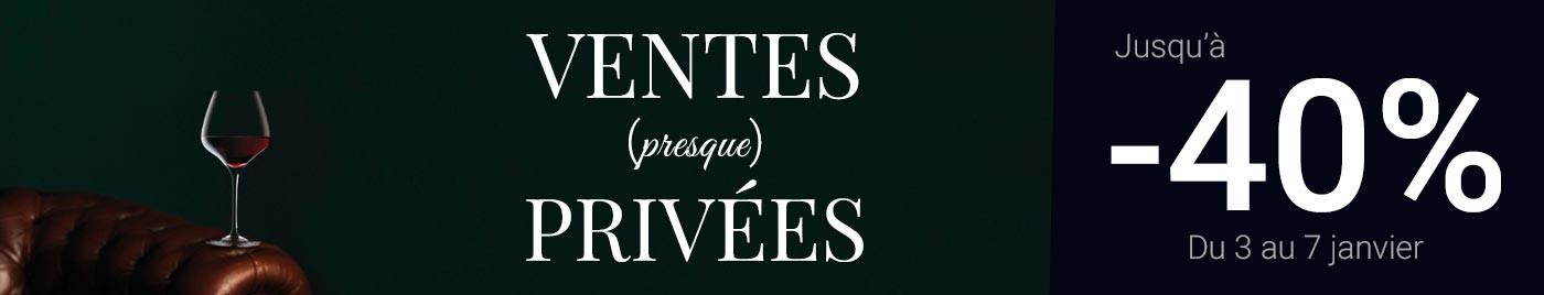 Ventes (presque) privées 2019