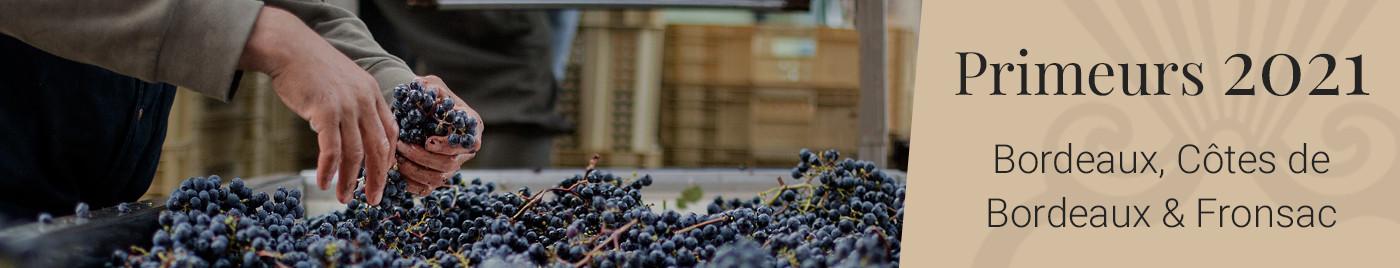 Vins de Bordeaux en Primeurs 2021 | Appellation Bordeaux + Côtes de Bordeaux + Fronsac