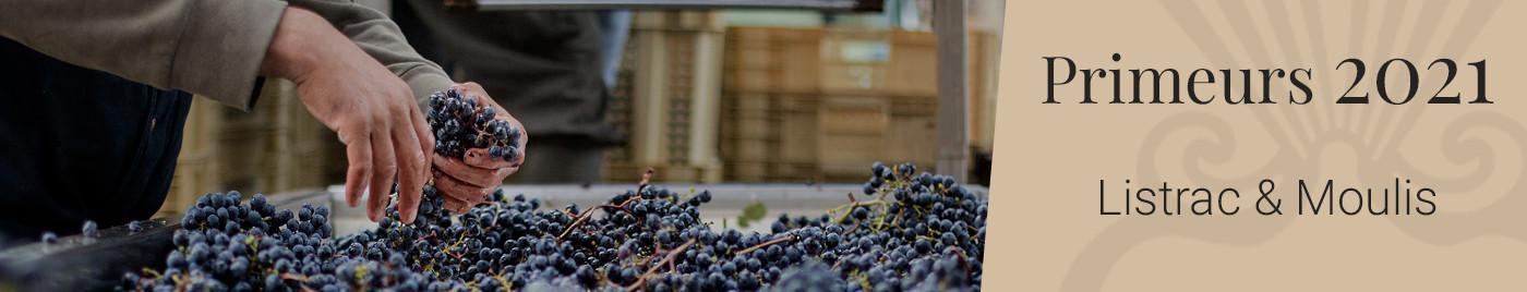 Vins de bordeaux en Primeurs 2021 l Appellations Listrac + Moulis