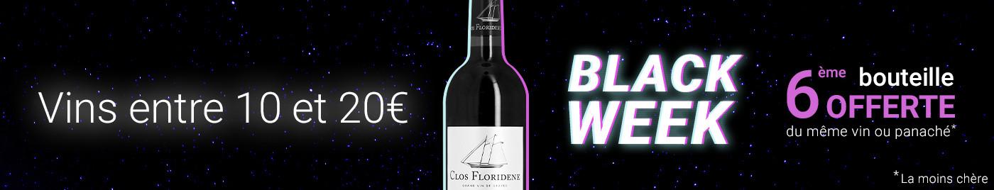 Black Week = 6ème offerte | Vins de bordeaux entre 10 et 20€