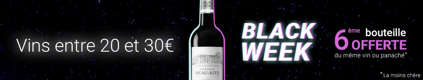 Black Week = 6ème offerte | Vins de bordeaux entre 20 et 30€
