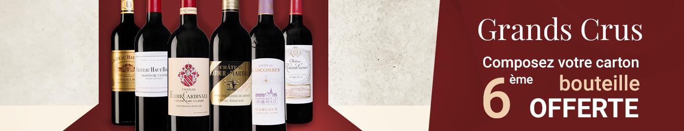 Wine Week | Grands Crus = 6ème bouteille OFFERTE au choix