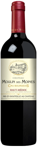 Château Moulin des Moines rouge 2018 (Haut-Médoc) - La Grande Cave